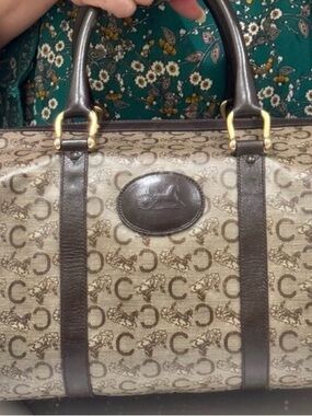 Celine Boston bag Vintage with COA